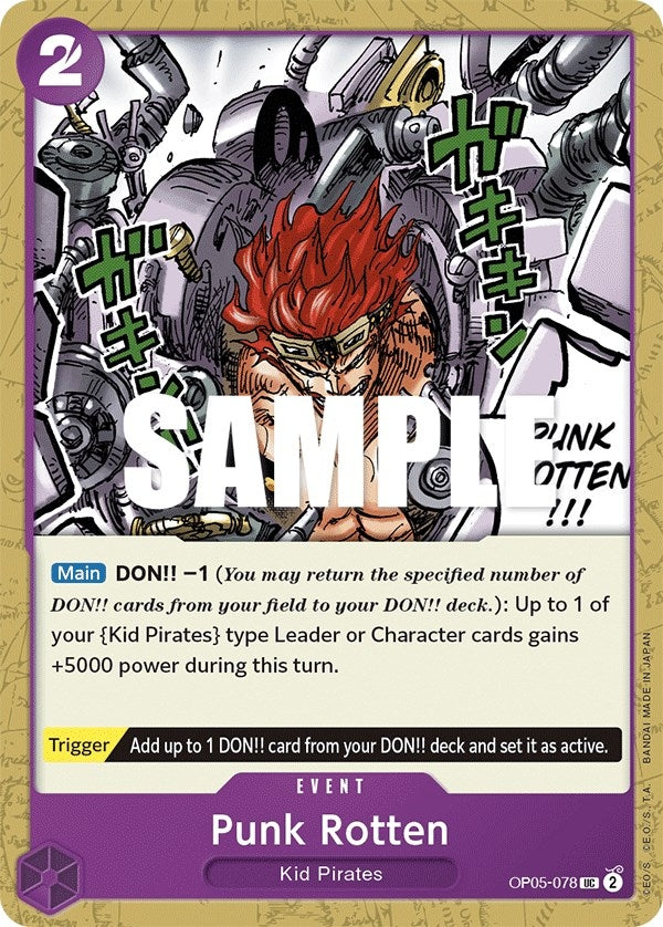 Image for Punk Rotten (OP05-078) - One Piece Card Game