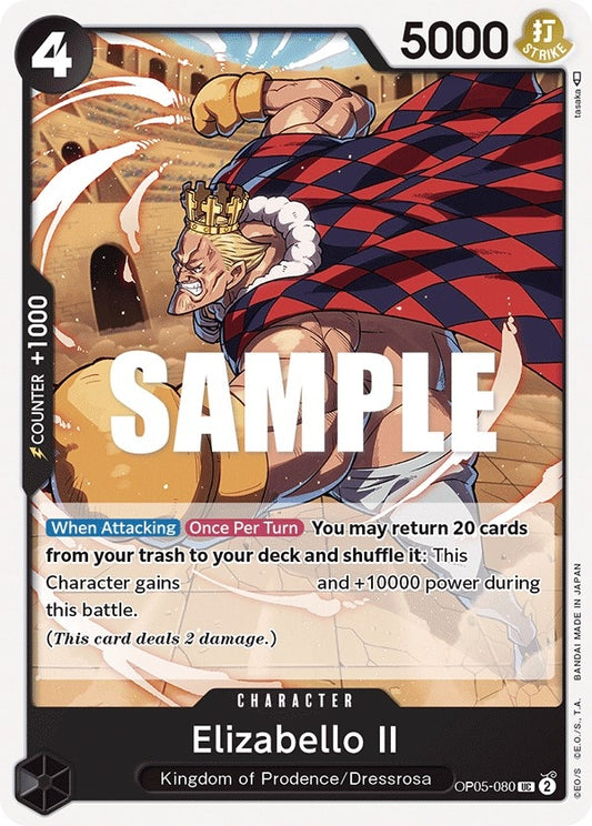 Image for Elizabello II (OP05-080) - One Piece Card Game