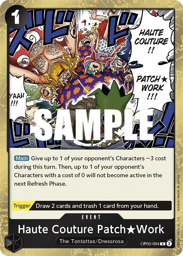 Image for Haute Couture Patch Work (OP05-094) - One Piece Card Game