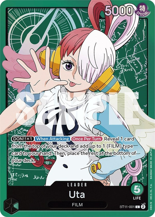 Image for Uta (001) (ST11-001) (ST-11) - One Piece Card Game