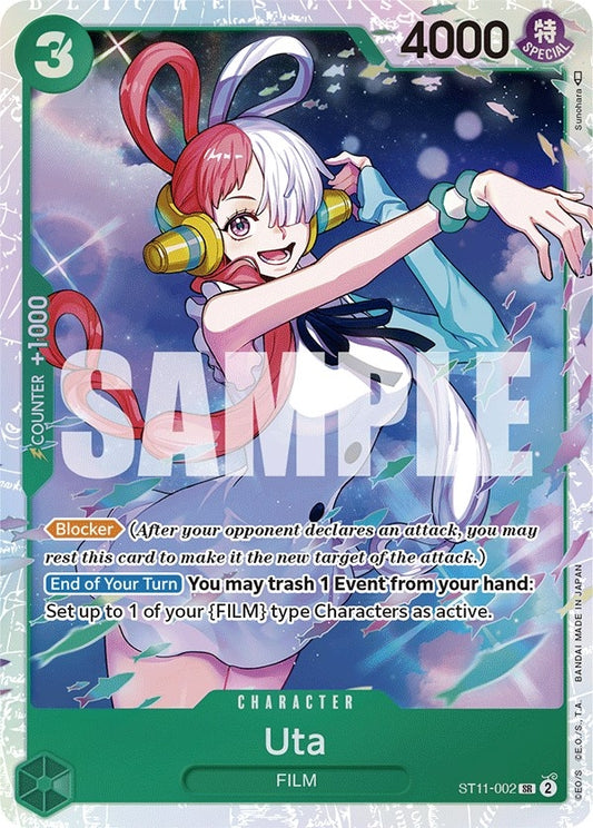 Image for Uta (002) (ST11-002) (ST-11) - One Piece Card Game