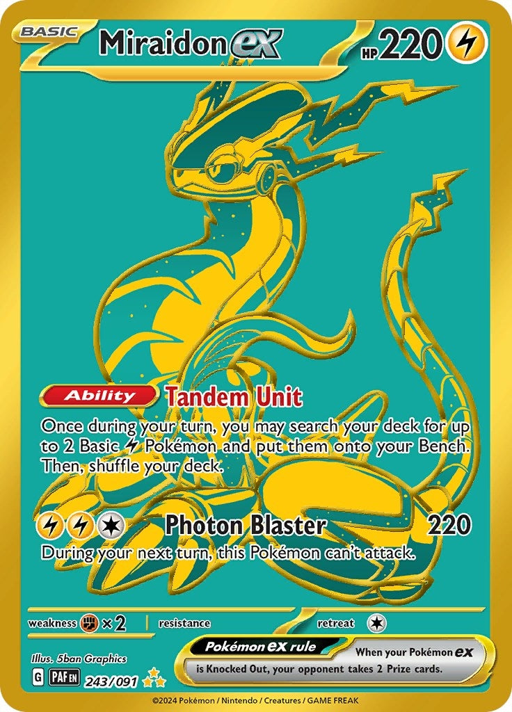 Image for Miraidon ex (243/091) - Pokemon