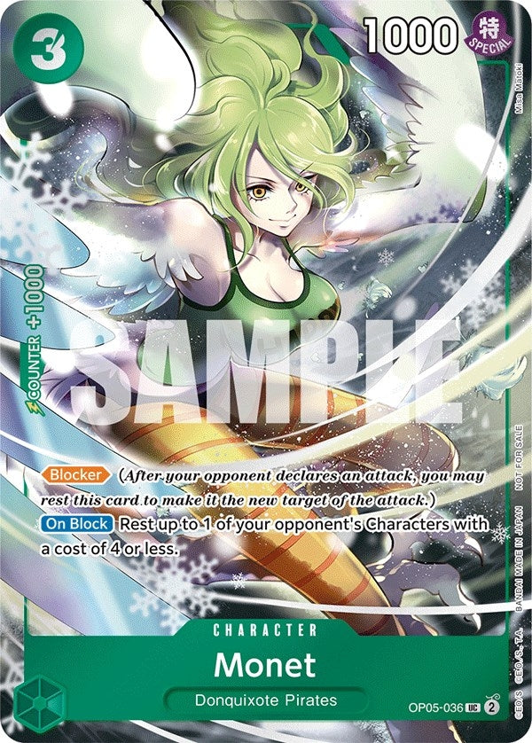 Image for Monet (Event Pack Vol. 3) (OP05-036) - One Piece Card Game