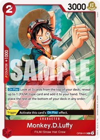 Monkey.D.Luffy - OP06-013 -  Rare