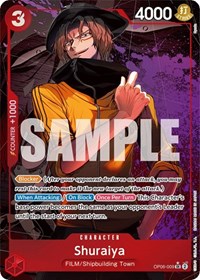 Shuraiya (Alternate Art) - OP06-009 - Super Rare