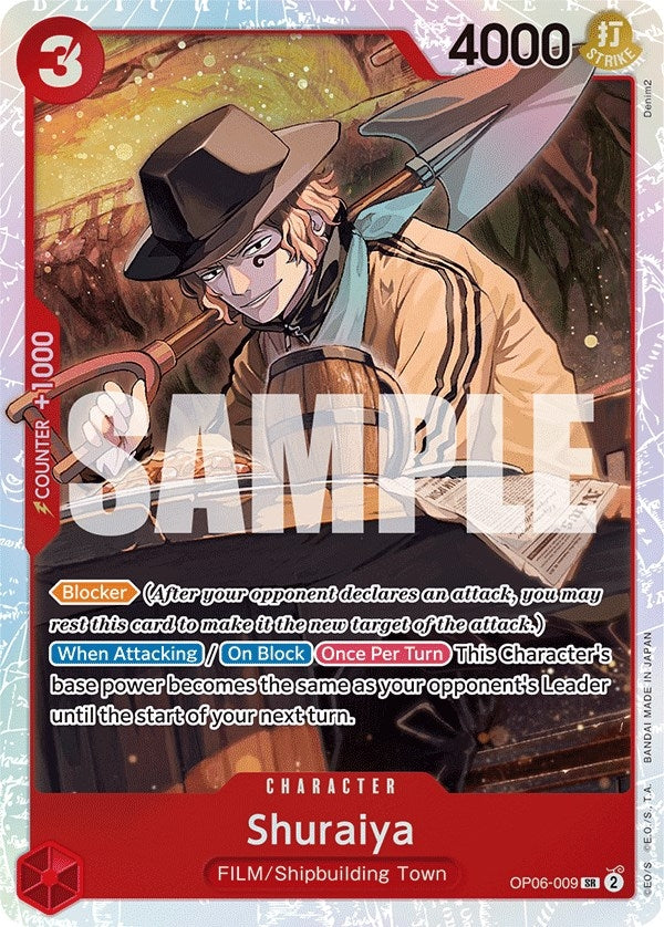 Image for Shuraiya (OP06-009) - One Piece Card Game