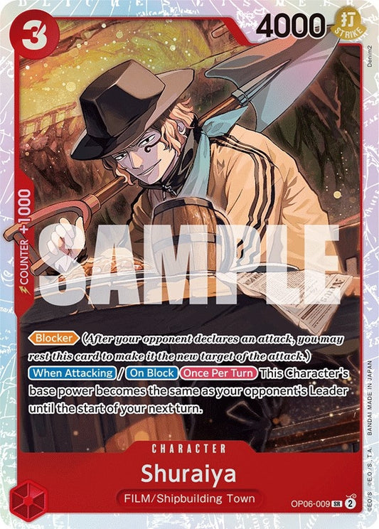Image for Shuraiya (OP06-009) - One Piece Card Game