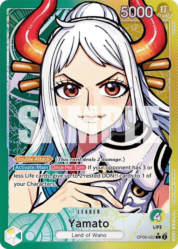 Image for Yamato (Alternate Art) (OP06-022) - One Piece Card Game