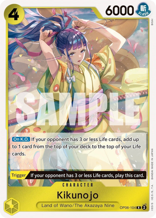 Image for Kikunojo (OP06-104) - One Piece Card Game