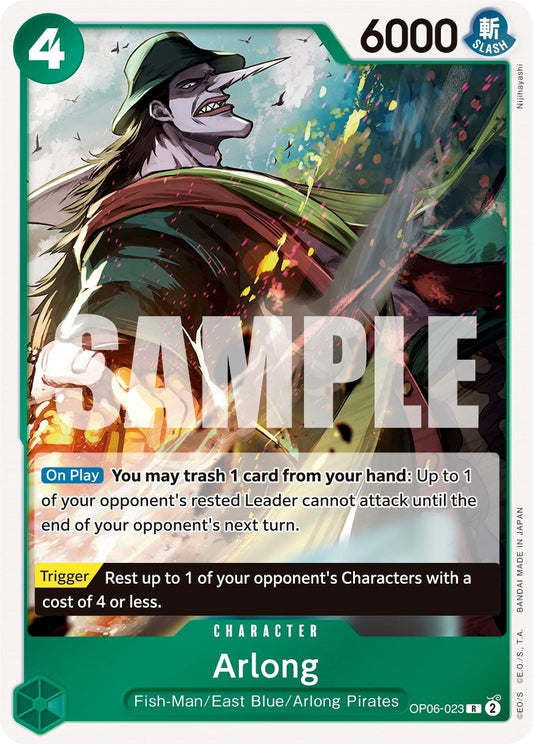 Image for Arlong (OP06-023) - One Piece Card Game