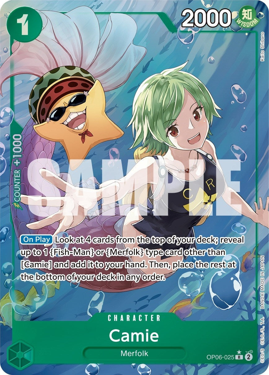 Image for Camie (Alternate Art) (OP06-025) - One Piece Card Game