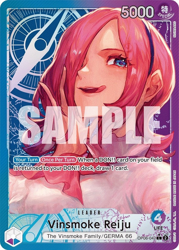 Image for Vinsmoke Reiju (042) (Alternate Art) (OP06-042) - One Piece Card Game
