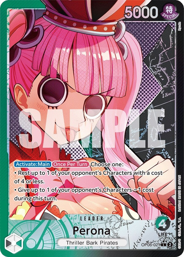 Image for Perona (021) (Alternate Art) (OP06-021) - One Piece Card Game