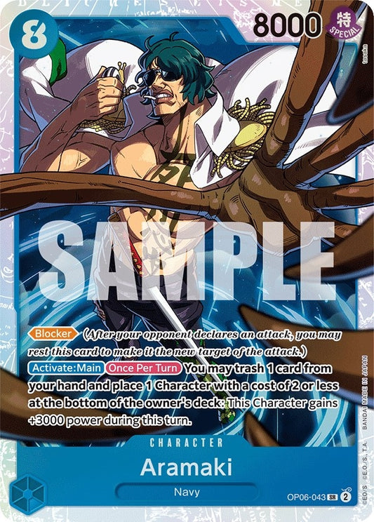 Image for Aramaki (OP06-043) - One Piece Card Game