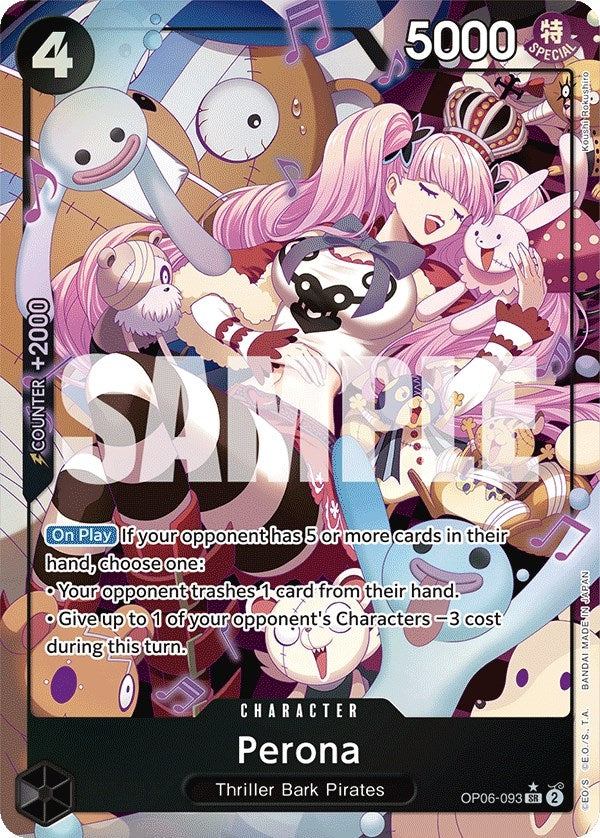 Image for Perona (093) (Alternate Art) (OP06-093) - One Piece Card Game