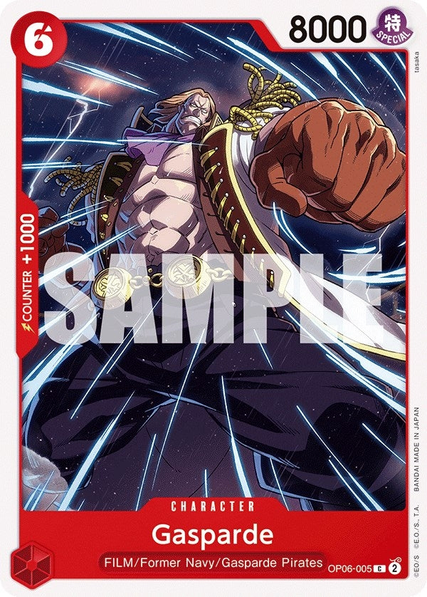 Image for Gasparde (OP06-005) - One Piece Card Game