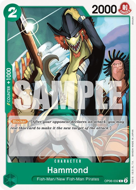 Image for Hammond (OP06-032) - One Piece Card Game