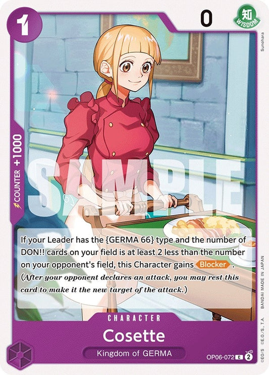 Image for Cosette (OP06-072) - One Piece Card Game