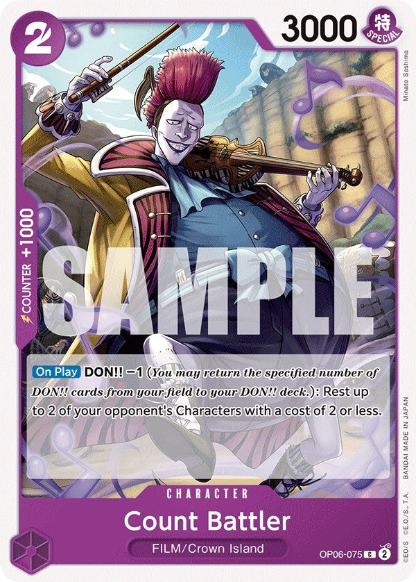 Image for Count Battler (OP06-075) - One Piece Card Game