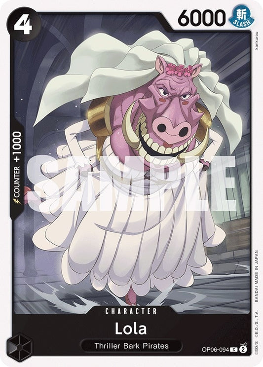 Image for Lola (OP06-094) - One Piece Card Game