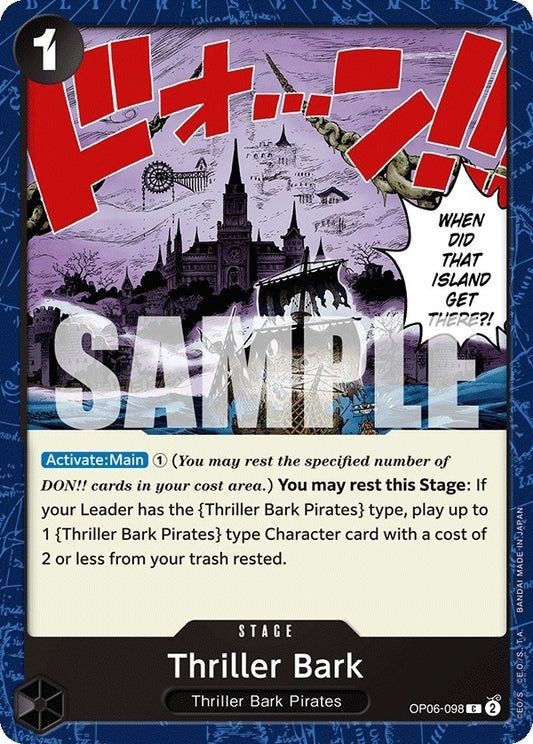Image for Thriller Bark (OP06-098) - One Piece Card Game