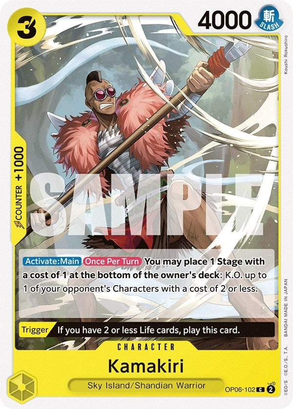 Image for Kamakiri (OP06-102) - One Piece Card Game