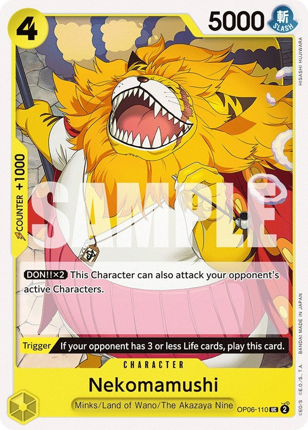 Image for Nekomamushi (OP06-110) - One Piece Card Game