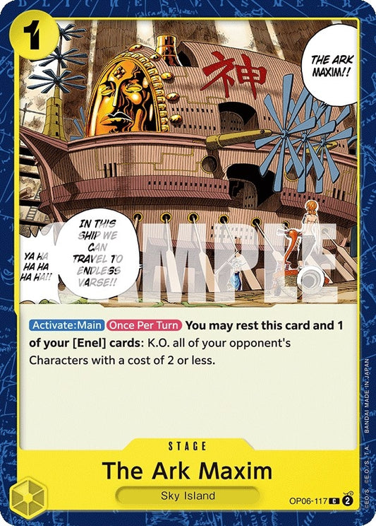 Image for The Ark Maxim (OP06-117) - One Piece Card Game