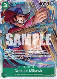 Dracule Mihawk - ST12-003 - Super Rare