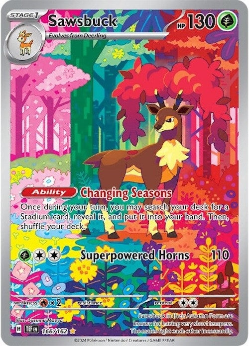 Image for Sawsbuck (166/162) - Pokemon