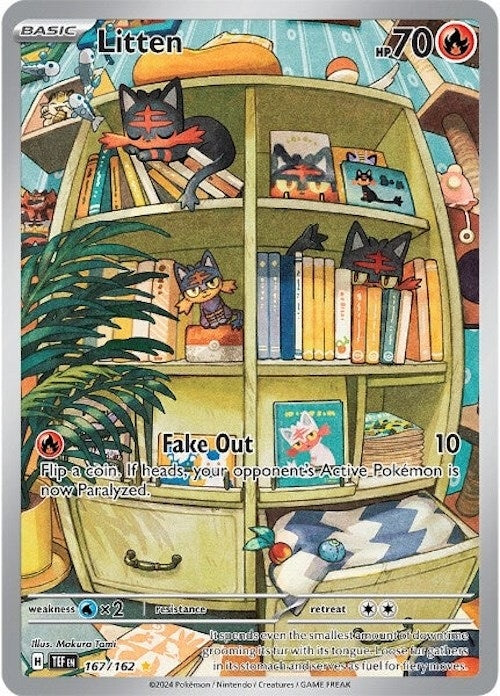 Image for Litten (167/162) - Pokemon