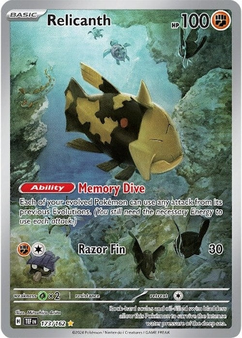 Image for Relicanth (173/162) - Pokemon
