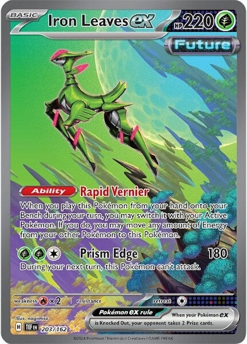 Image for Iron Leaves ex (203/162) - Pokemon