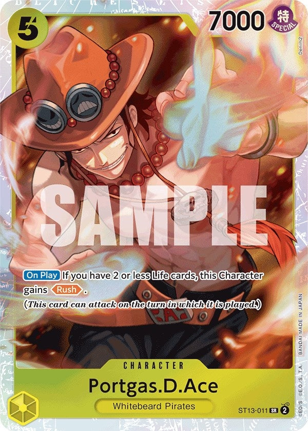 Portgas.D.Ace (011) (ST13-011)
