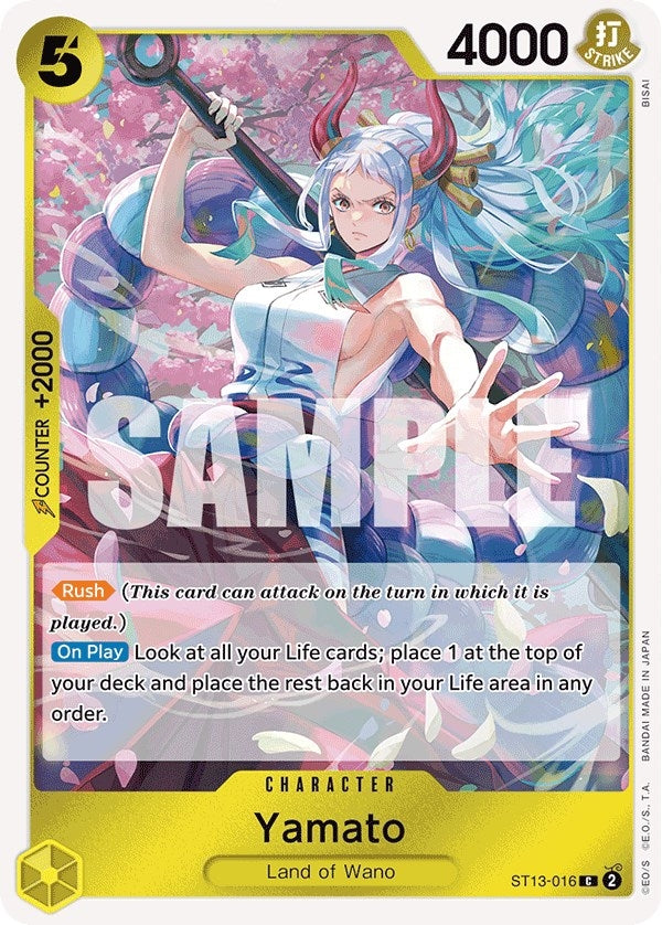 Image for Yamato (ST13-016) (ST-13) - One Piece Card Game