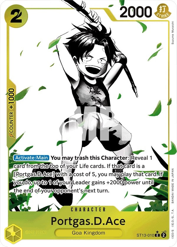 Image for Portgas.D.Ace (010) (Parallel) (ST13-010) - One Piece Card Game