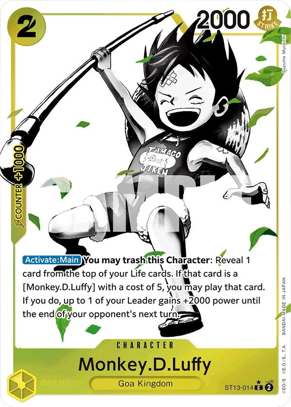 Image for Monkey.D.Luffy (014) (Parallel) (ST13-014) - One Piece Card Game