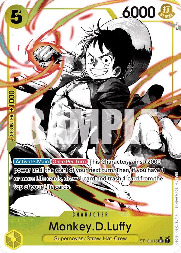 Image for Monkey.D.Luffy (015) (Parallel) (ST13-015) - One Piece Card Game