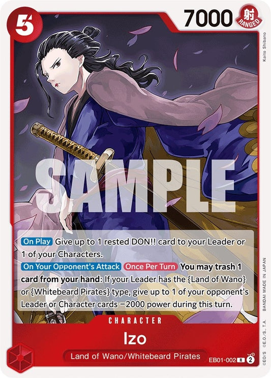 Image for Izo (EB01-002) - One Piece Card Game