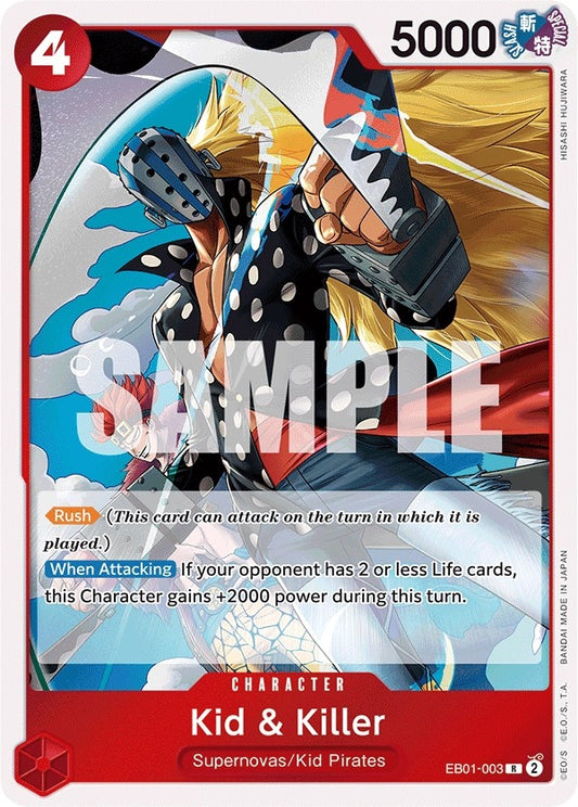 Image for Kid & Killer (EB01-003) - One Piece Card Game