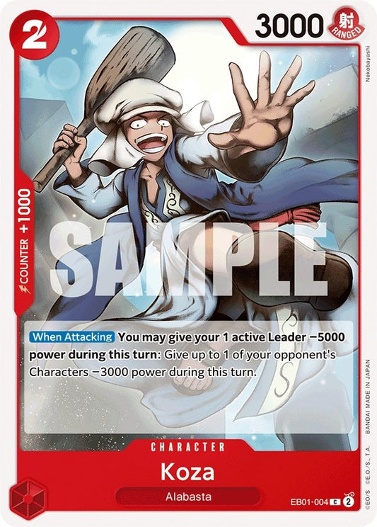 Image for Koza (EB01-004) - One Piece Card Game