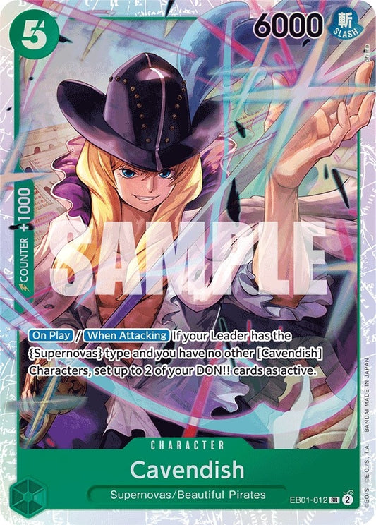 Image for Cavendish (EB01-012) - One Piece Card Game