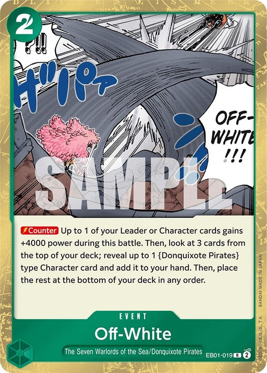 Image for Off-White (EB01-019) - One Piece Card Game