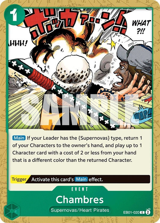 Image for Chambres (EB01-020) - One Piece Card Game