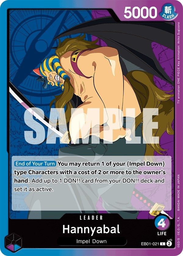 Image for Hannyabal (EB01-021) - One Piece Card Game