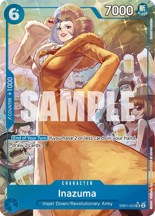 Image for Inazuma (Alternate Art) (EB01-022) - One Piece Card Game