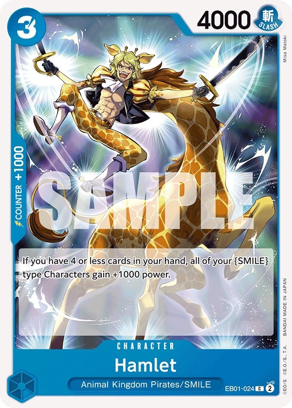 Image for Hamlet (EB01-024) - One Piece Card Game