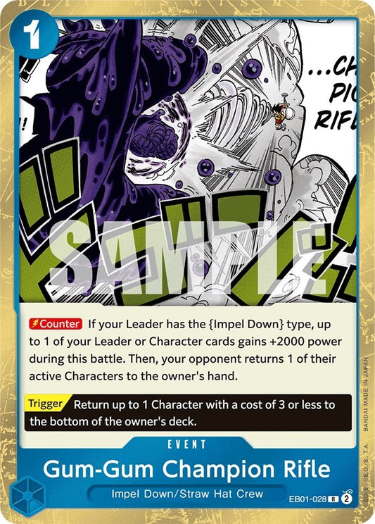 Image for Gum-Gum Champion Rifle (EB01-028) - One Piece Card Game