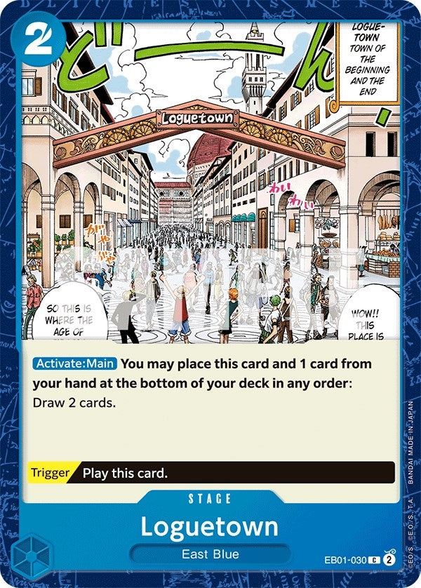 Image for Loguetown (EB01-030) - One Piece Card Game