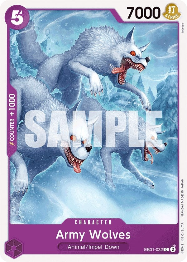 Image for Army Wolves (EB01-032) - One Piece Card Game